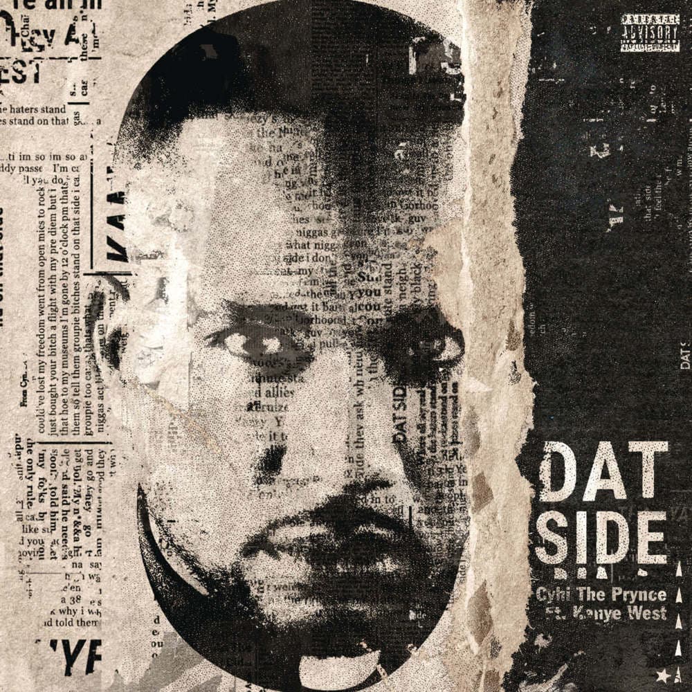 Album cover art for "Dat Side" by CyHi & Kanye West