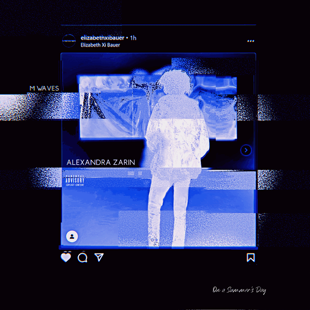 Album cover art for "Alexandra Zarin (Summer's Day)" by M Waves