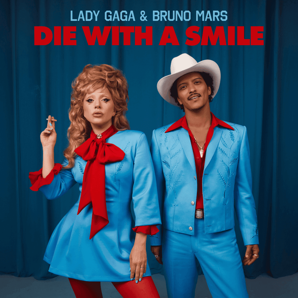 Album cover art for "Die With A Smile" by Lady Gaga