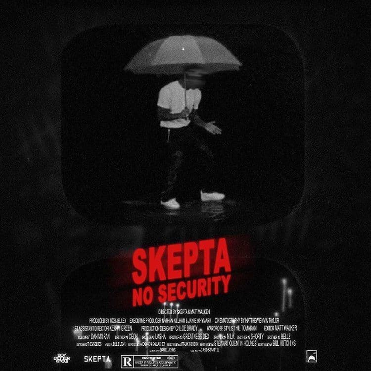 Album cover art for "No Security" by Skepta