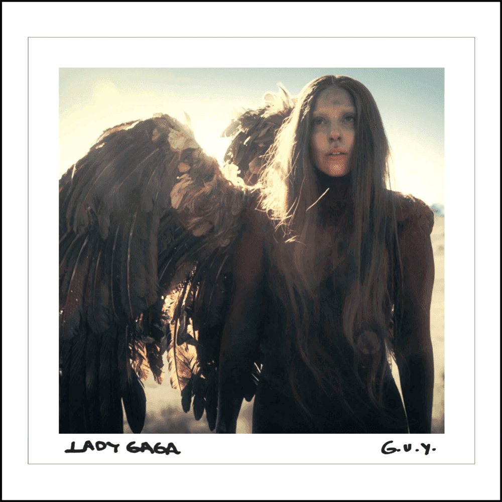 Album cover art for "G.U.Y." by Lady Gaga