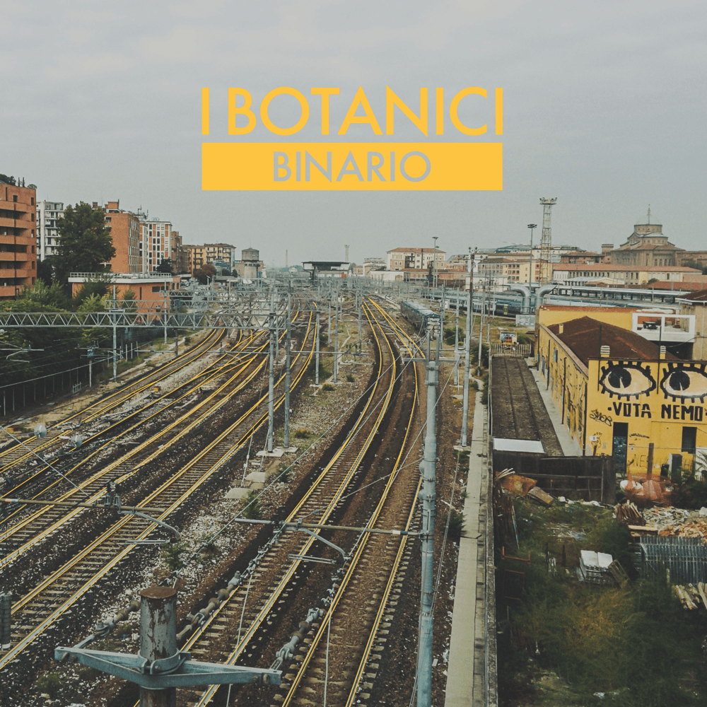 Album cover art for "Binario" by I Botanici