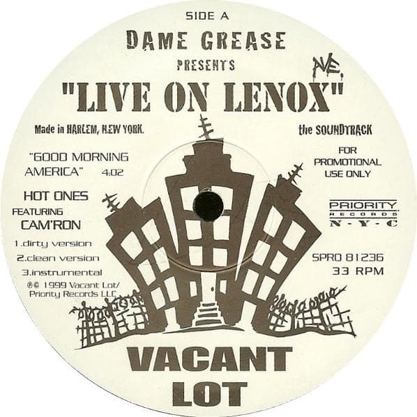 Dame Grease presents Live On Lenox