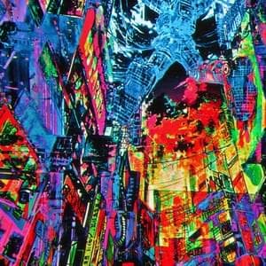 Album cover art for "I need to go viral" by T H R O N E (Duo)