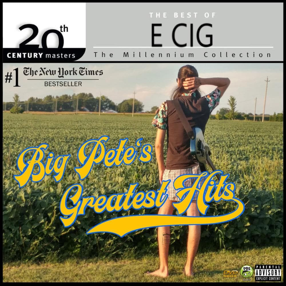 Album cover art for "Right Vibes" by E-Cig