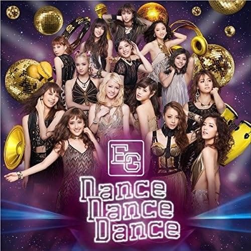 Album cover art for "Dance Dance Dance" by E-girls