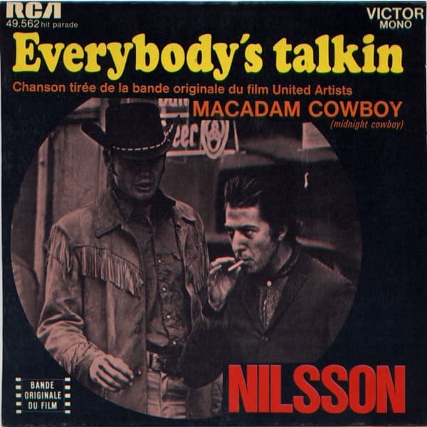 Album cover art for "Everybody’s Talkin’" by Harry Nilsson