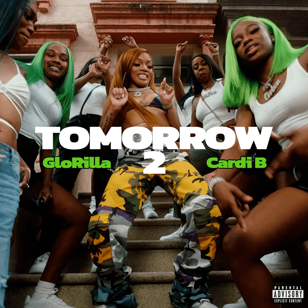 Album cover art for "Tomorrow  2" by GloRilla