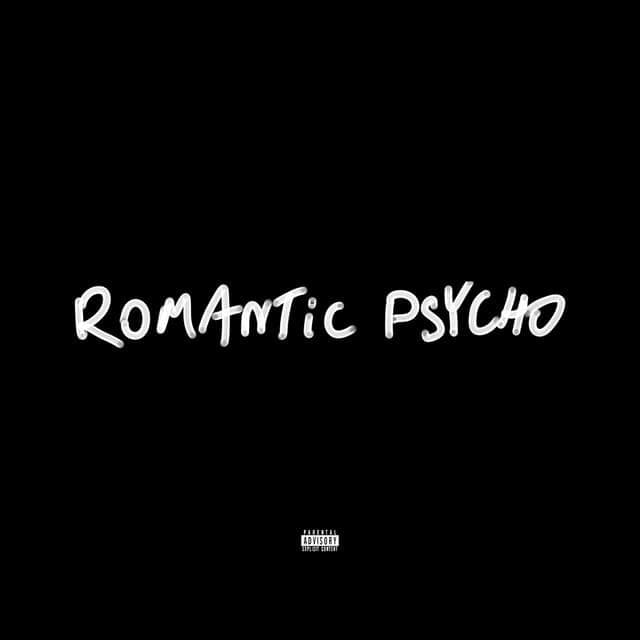 Album cover art for "ROMANTICPSYCHO" by Quebonafide & Taco Hemingway