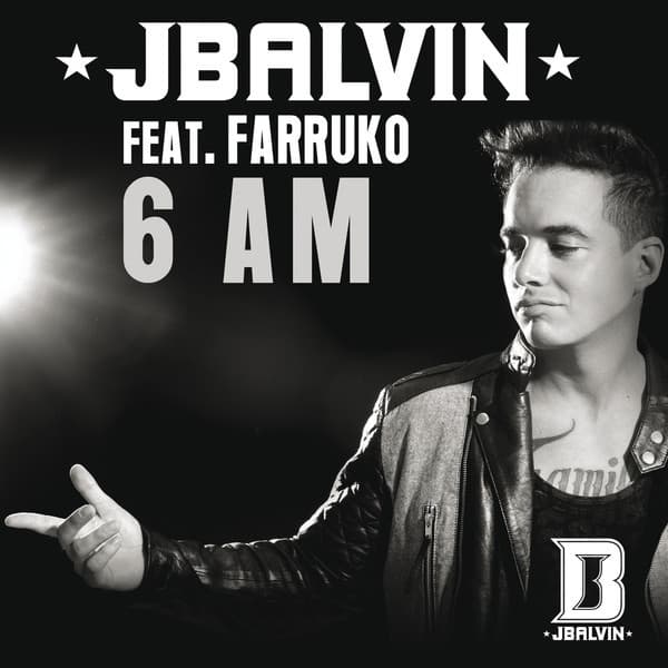 Album cover art for "6 AM" by J Balvin & Farruko