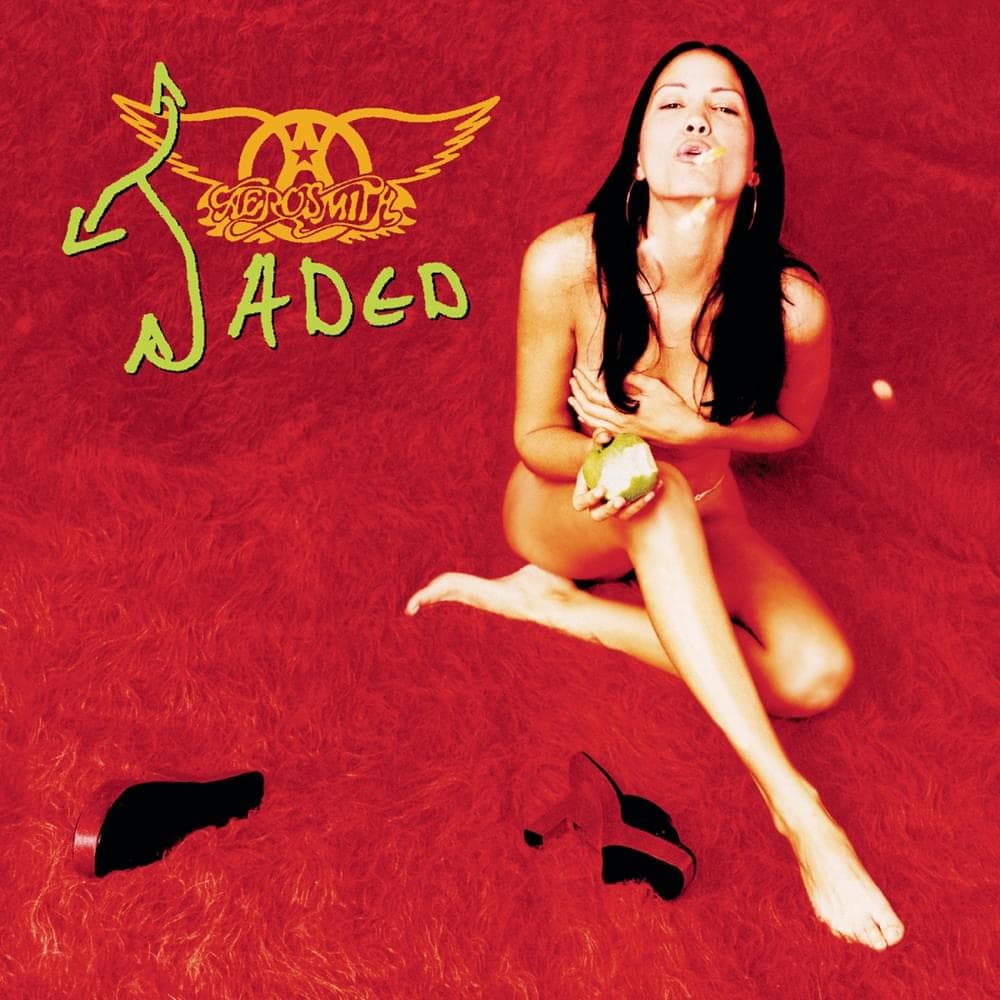 Album cover art for "Jaded" by Aerosmith