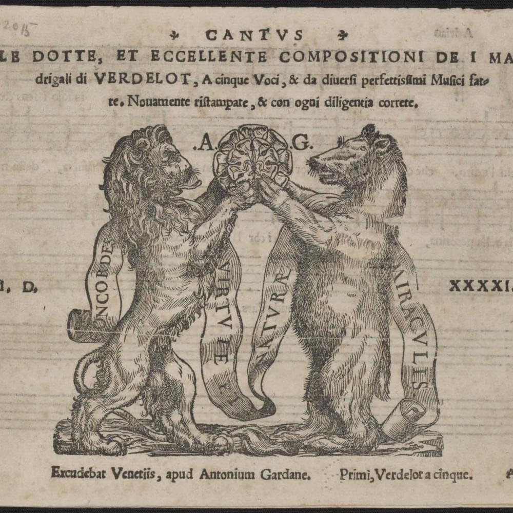 Madrigali a cinque voci
