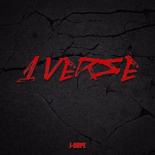 Album cover art for "1 VERSE" by BTS
