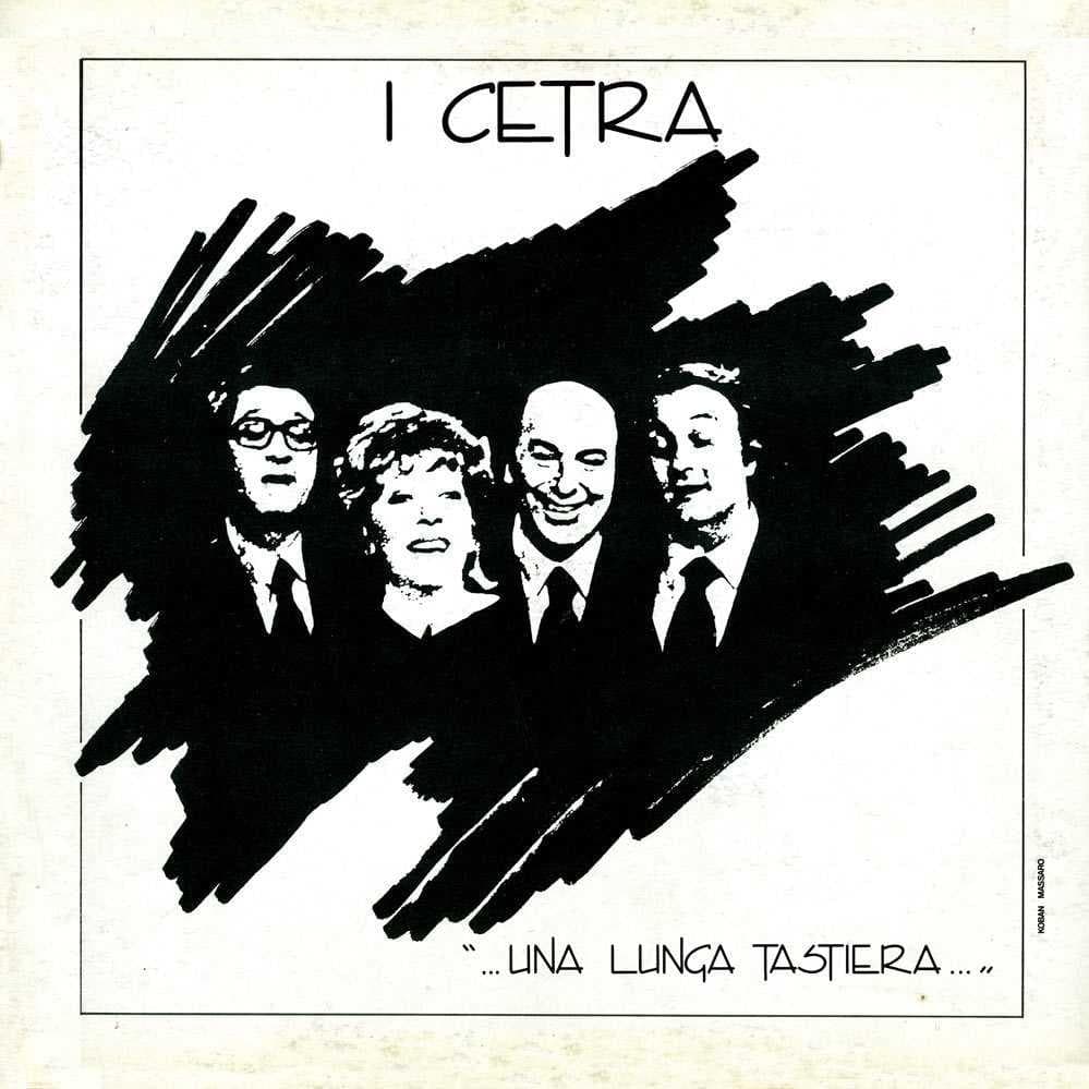Album cover art for "Quando a Roma..." by Quartetto Cetra