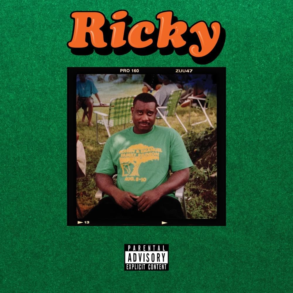 Album cover art for "RICKY" by Denzel Curry
