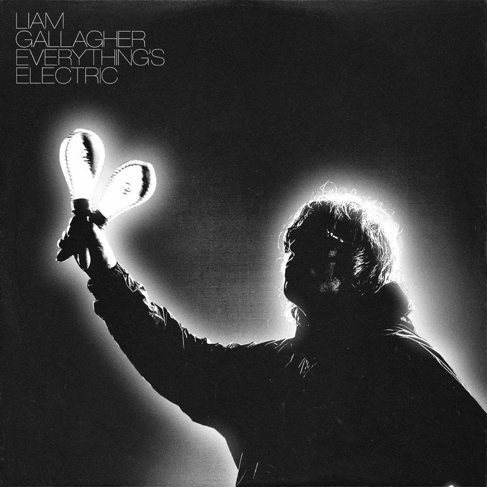 Album cover art for "Everything’s Electric" by Liam Gallagher