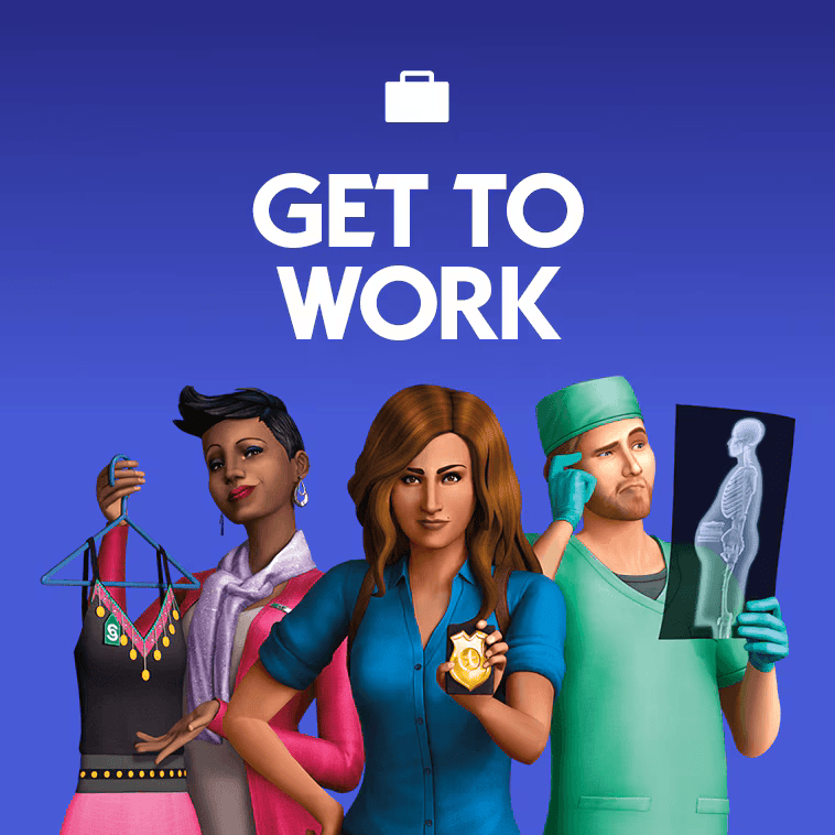 The Sims 4: Get To Work Expansion Pack