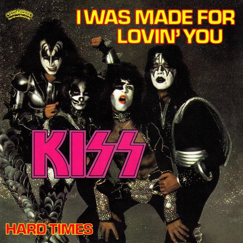 Album cover art for "I Was Made for Lovin’ You" by KISS