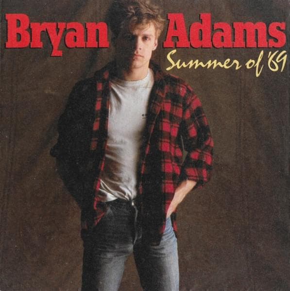 Album cover art for "Summer of '69" by Bryan Adams