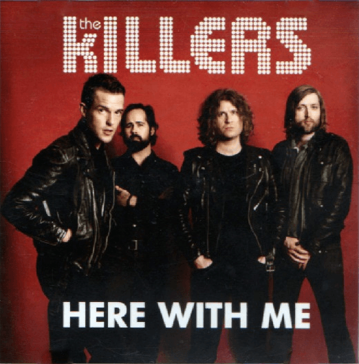 Album cover art for "Here with Me" by The Killers