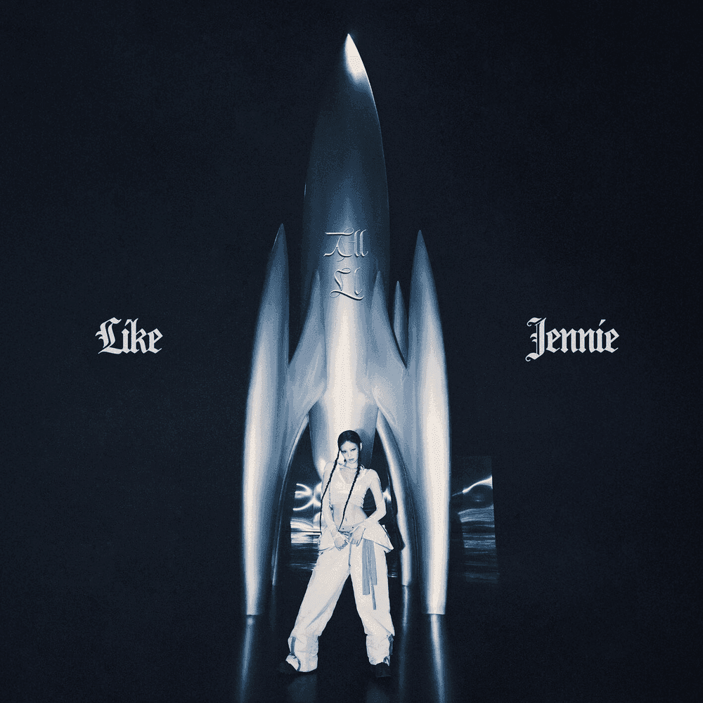 Album cover art for "like JENNIE" by JENNIE