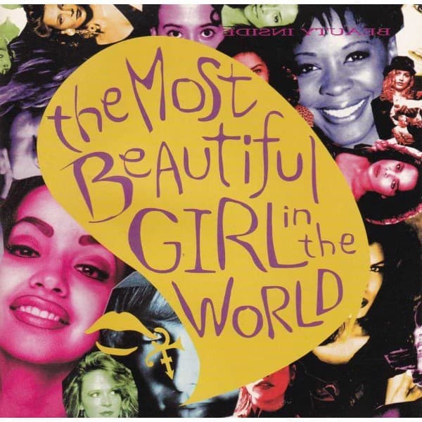 Album cover art for "The Most Beautiful Girl in the World" by Prince