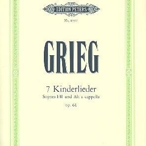 Barnlige sanger, Op. 61