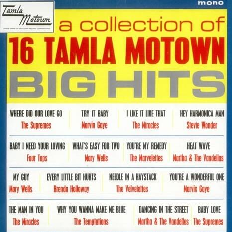A Collection Of 16 Tamla Motown Big Hits