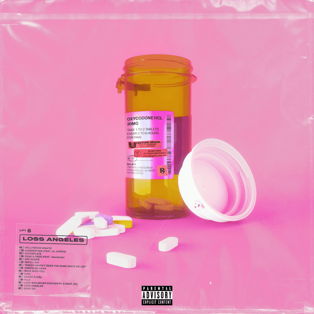 Album cover art for "REFILL: N/A" by R I L E Y (R&B)