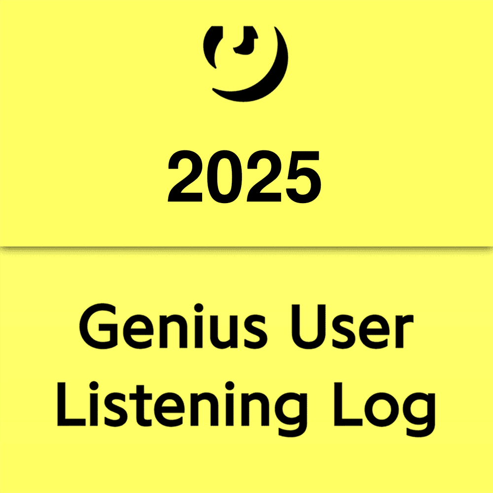 2025 Genius User Listening Log