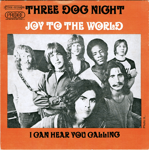 Album cover art for "Joy to the World" by Three Dog Night