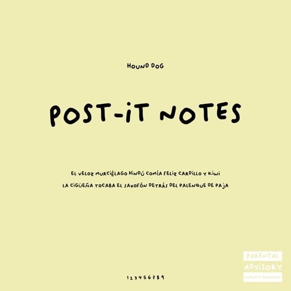 POST-IT NOTES.