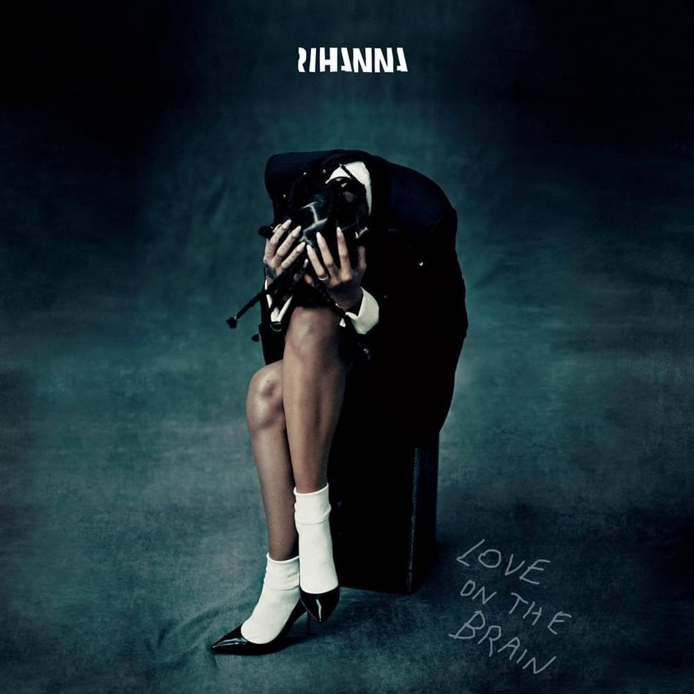 Album cover art for "Love on the Brain" by Rihanna
