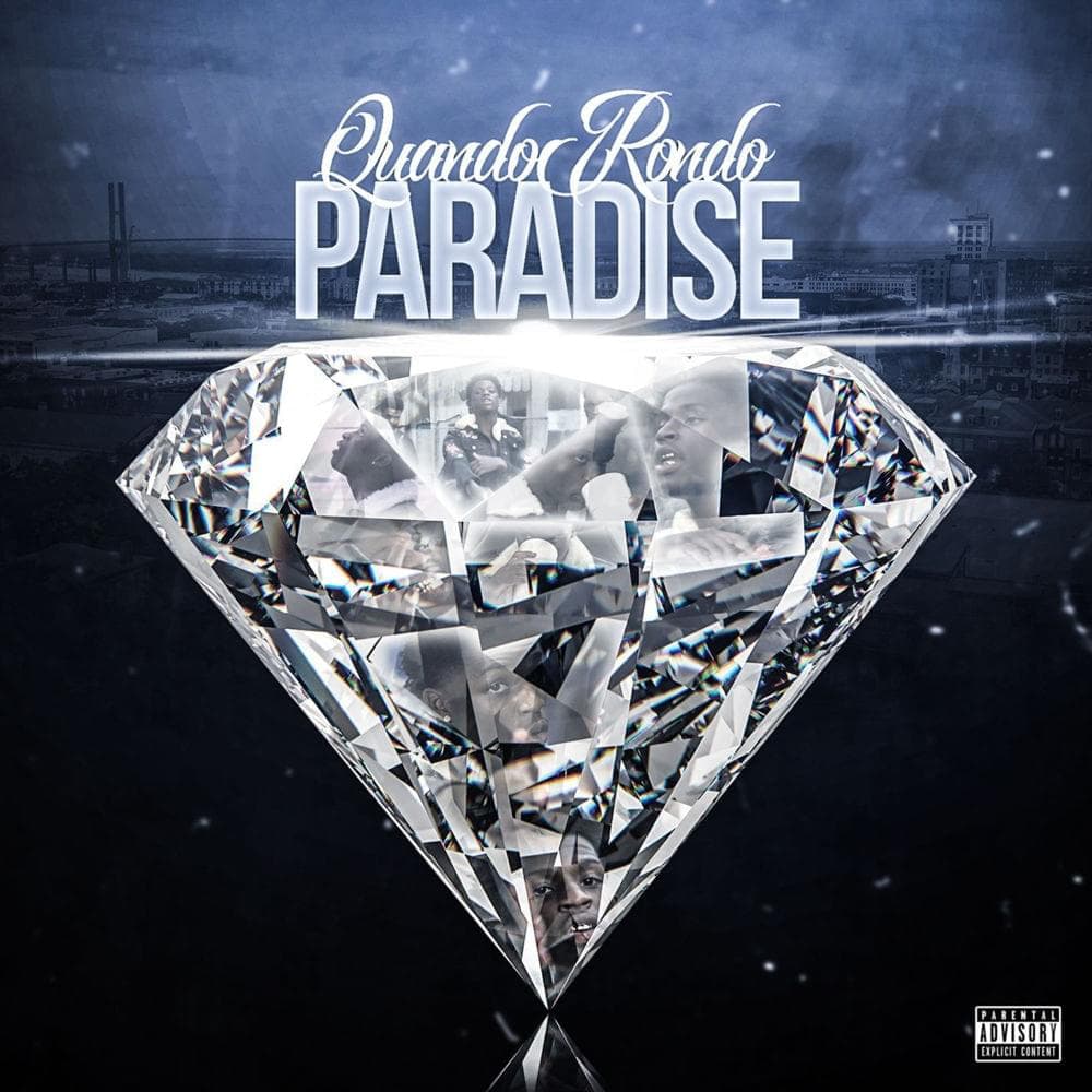 Album cover art for "Paradise" by Quando Rondo