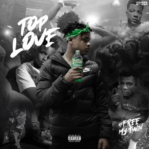 Album cover art for "Top Love" by P Yungin