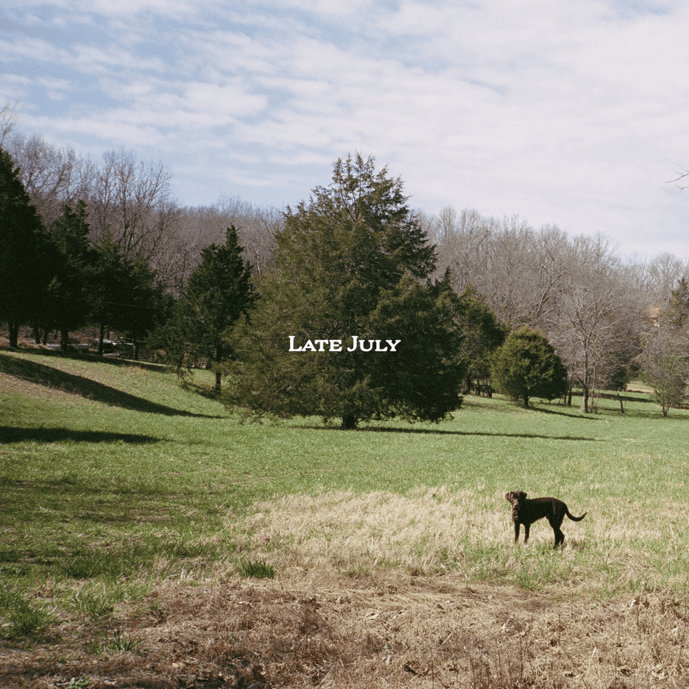 Album cover art for "Late July" by Zach Bryan