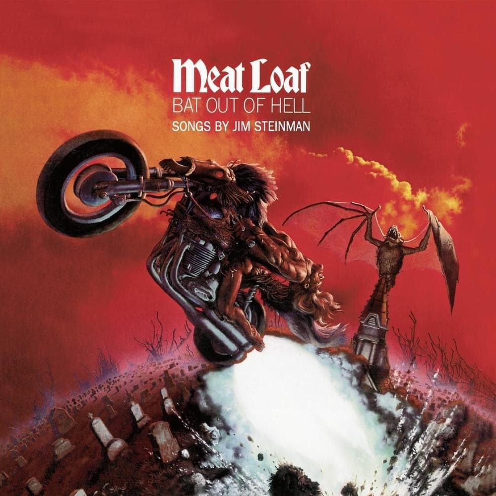 Album cover art for "Heaven Can Wait" by Meat Loaf