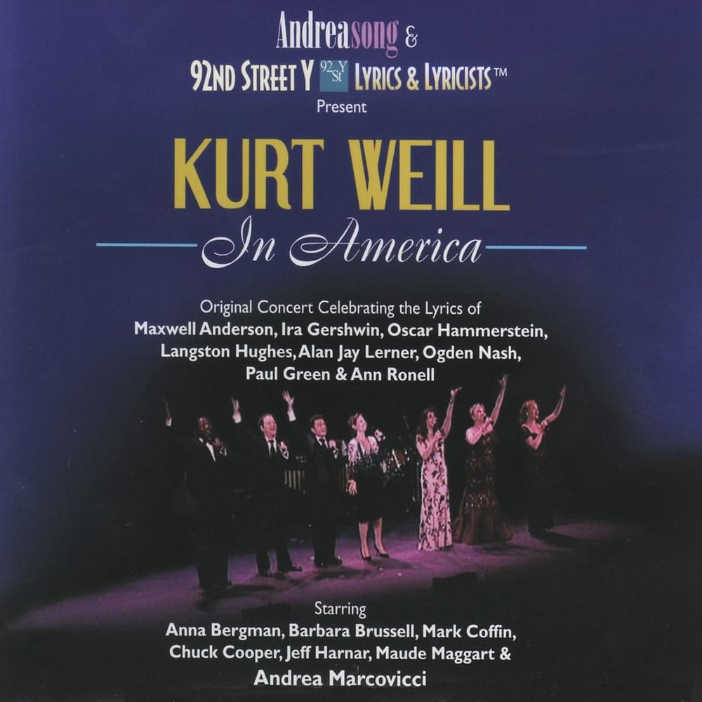 Kurt Weill in America