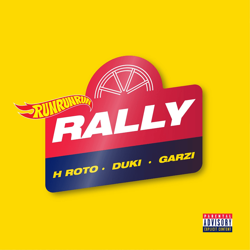 Album cover art for "Rally" by H Roto