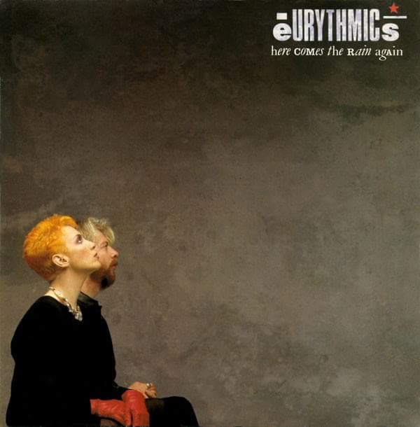 Album cover art for "Here Comes the Rain Again" by Eurythmics