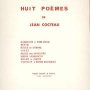 Huit poèmes de Jean Cocteau