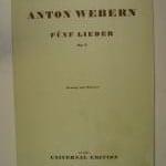 5 Lieder aus ’Der siebente Ring’, Op. 3