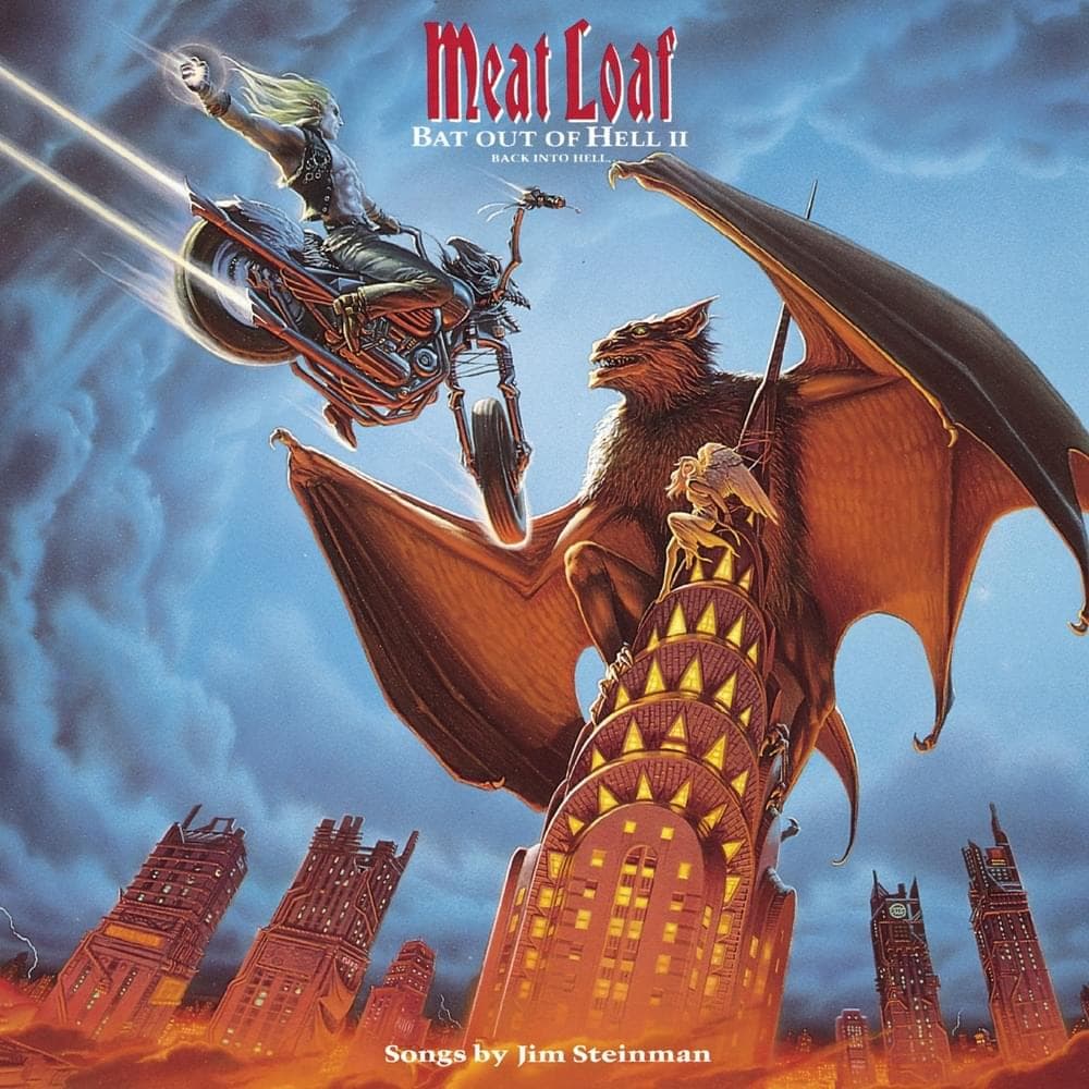 Album cover art for "Everything Louder Than Everything Else" by Meat Loaf