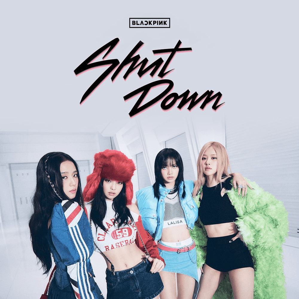 Album cover art for "Shut Down" by BLACKPINK