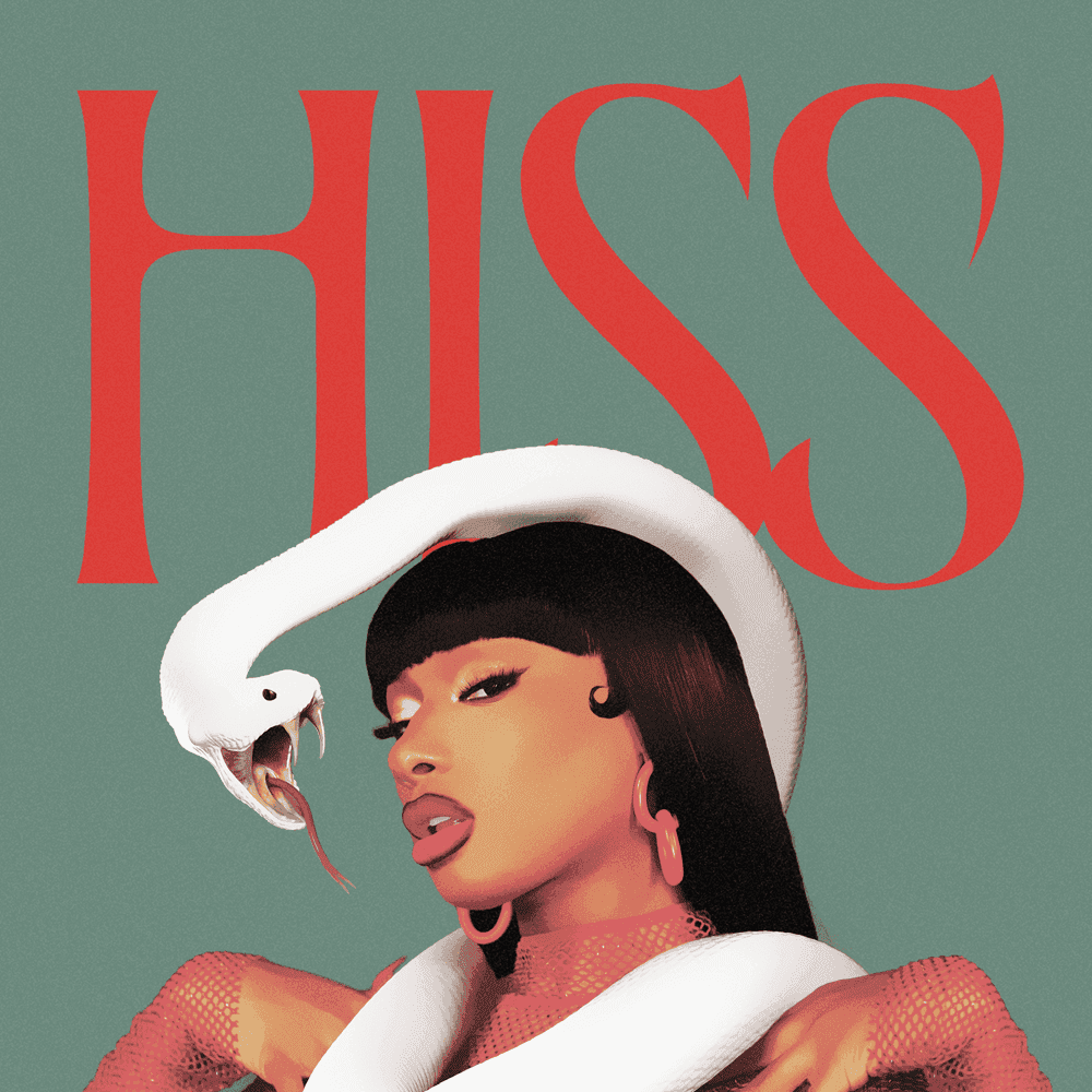 Album cover art for "HISS" by Megan Thee Stallion