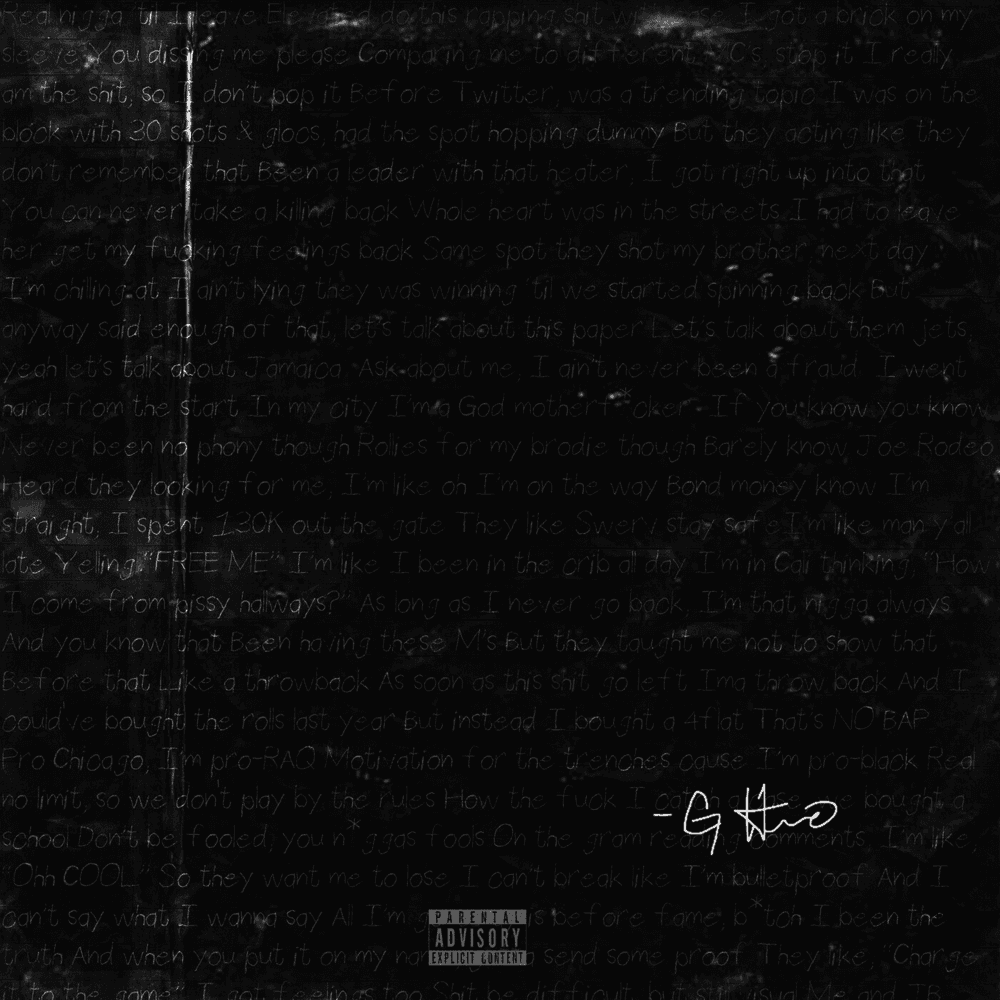 Album cover art for "Statement" by G Herbo