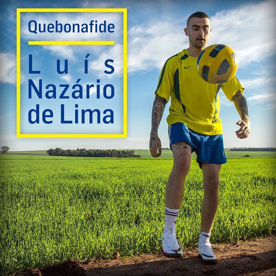 Album cover art for "Luís Nazário de Lima" by Quebonafide & DJ Ike