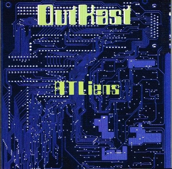 Album cover art for "ATLiens" by OutKast