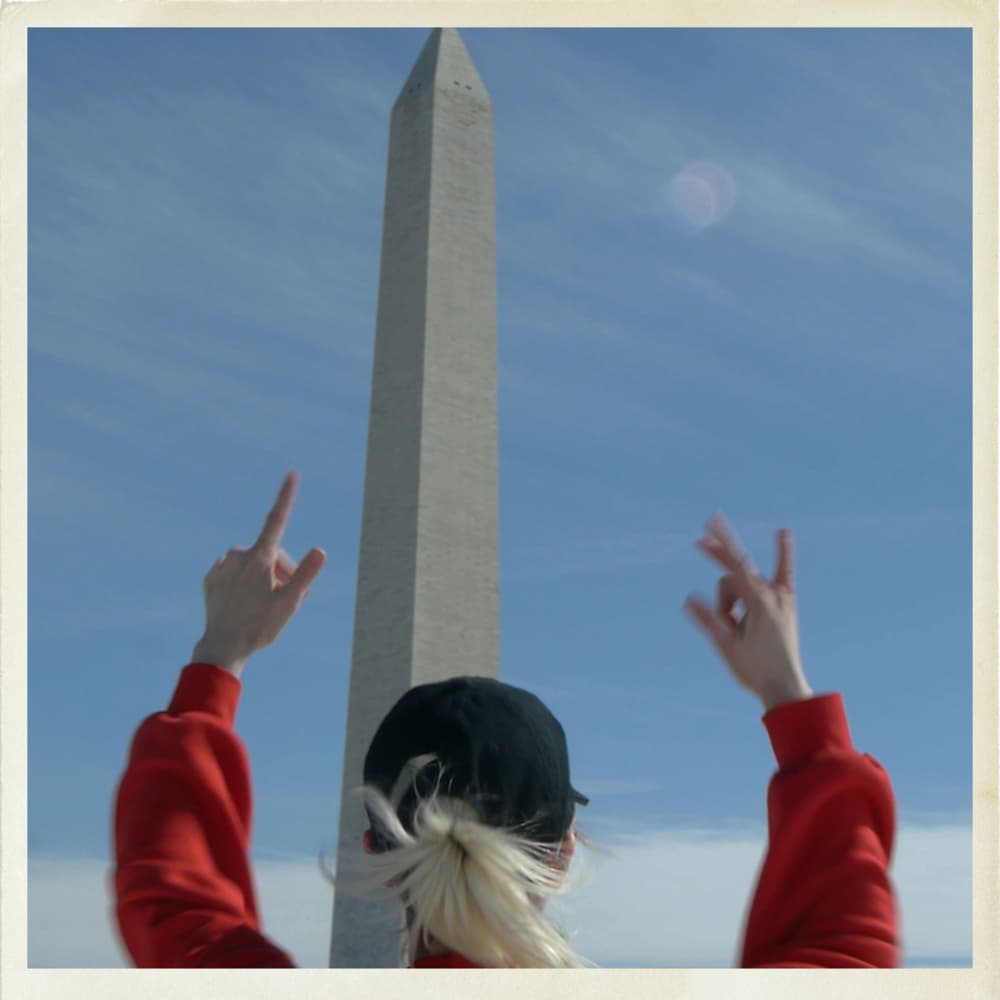 Album cover art for "Damn That Valley" by U.S. Girls