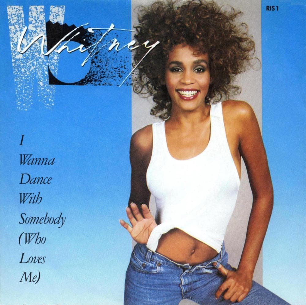 Album cover art for "I Wanna Dance With Somebody (Who Loves Me)" by Whitney Houston